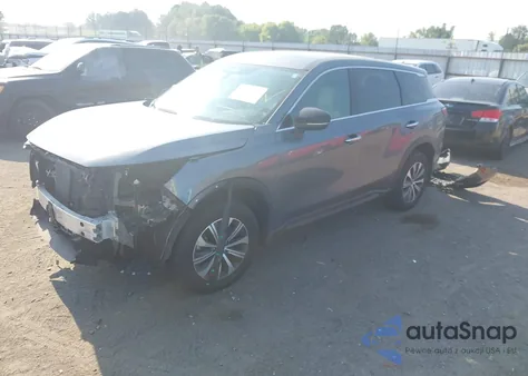 2024 Infiniti Qx60 Pure из США, поврежденный, VIN 5N1DL1ER4RC349918